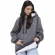 Blusa de Frio Moletom Peluciada Unissex - Chumbo