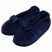 Sapatilha Flexível Plush com Laço PUFF - Marinho