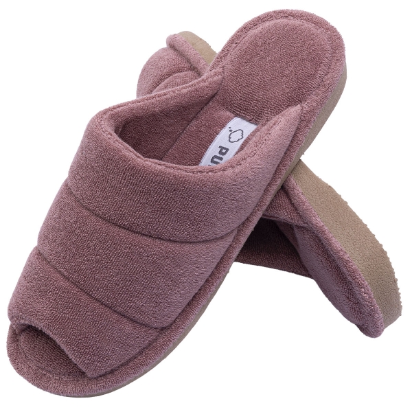 Pantufa Atoalhada Anatômica PUFF - Amora