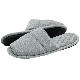 Pantufa Atoalhada Masculina com Espuma Massageadora - PUFF