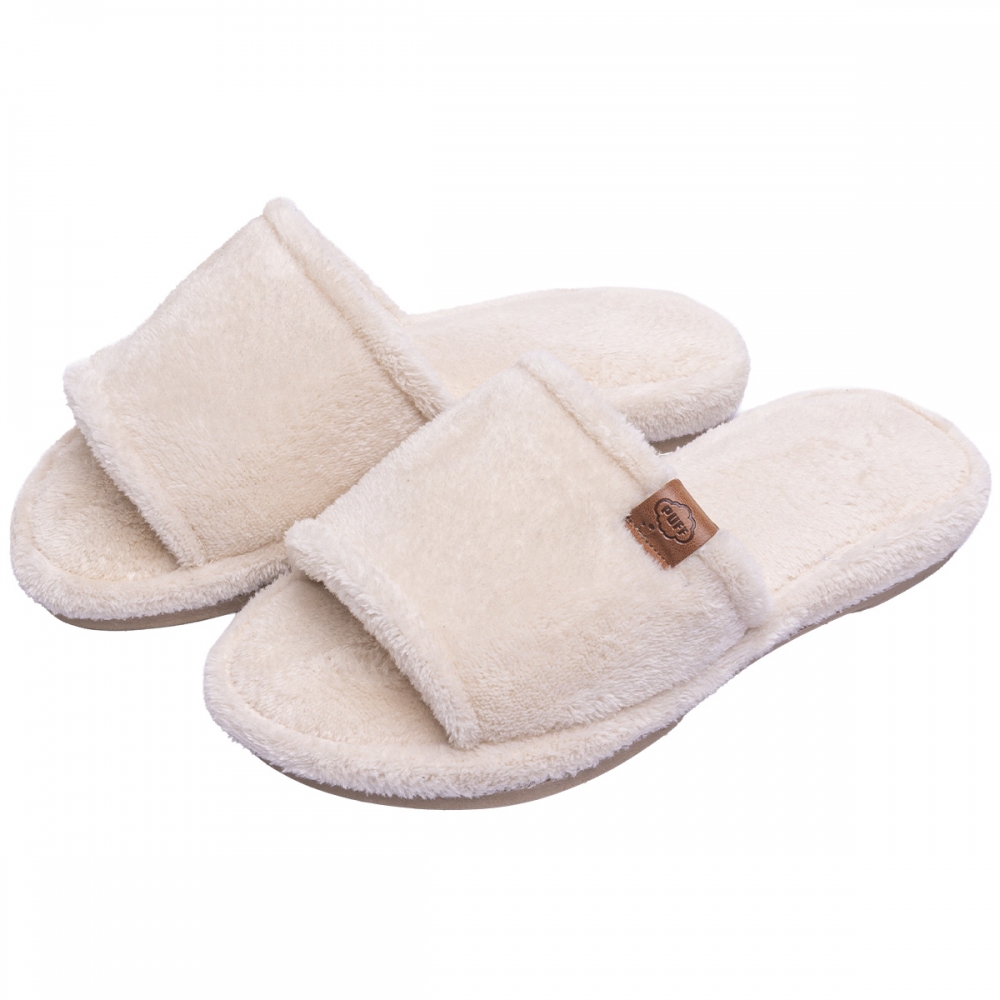Chinelo Fleece Anatomic Comfort - Pérola